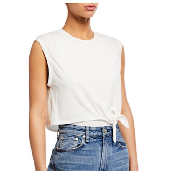 Crewneck Sleeveless Wrap Bodysuit - Picture 4 of 4